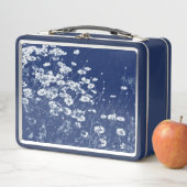 デイジー – シアノタイプ効果 メタルランチボックス (インサイチュ)