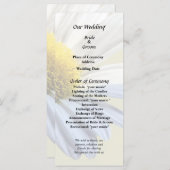 デイジー シャドウ アンド ライト ウェディング用品 プログラム (正面/裏面)