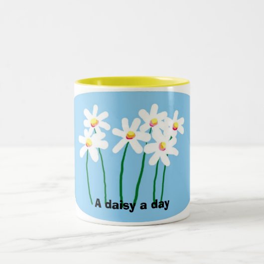 デイジー ツートーンマグカップ (中央)