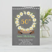 デイジー テーマの招待状 招待状 (スタンド正面)