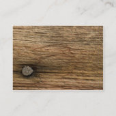 デイジー&バーンウッドカントリーウェディング披露宴カード エンクロージャーカード (裏面)