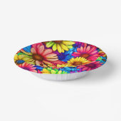 デイジー ビューティー - 紙皿 (傾斜あり)