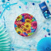 デイジー ビューティ - 紙皿 (パーティー)