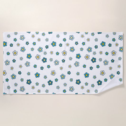 デイジー ビーチタオル (正面)
