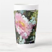 デイジー（ピンク） カフェラテマグ (正面)