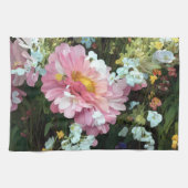 デイジー（ピンク） キッチンタオル (横)