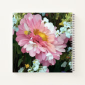 デイジー（ピンク） ノートブック (裏面)