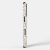 デイジー フラワー ベージュ フラワー 乙女ちっく タン Case-Mate iPhoneケース (裏面 / 右)