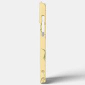 デイジー フラワー モノグラム イエロー ユニーク Case-Mate iPhoneケース (裏面 / 左)