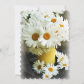 デイジー ブライダルシャワー 夏の招待状 招待状 (裏面)
