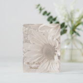 デイジー・ブライダル・シャワー 招待状 (スタンド正面)