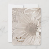 デイジー・ブライダル・シャワー 招待状 (正面)