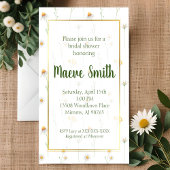 デイジー ブライダル シャワー 招待状