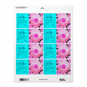 デイジー、ブルーターカーズピンクブラック ラベル (フルシート)