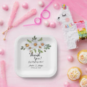 デイジー-プレート ペーパープレート (パーティー)