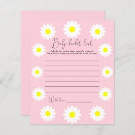 デイジー-ベビーバケットリスト