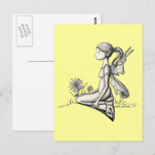 デイジー ポストカード (正面/裏面)