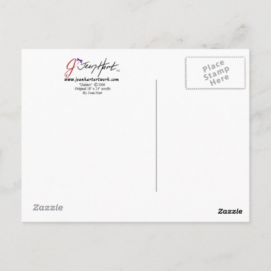 デイジー ポストカード (裏面)