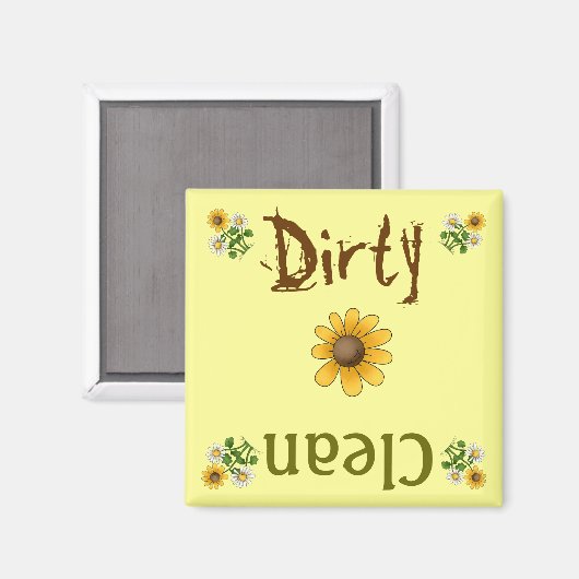 デイジー マグネット (正面/裏面)