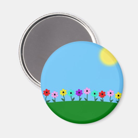 デイジー マグネット (正面/裏面)