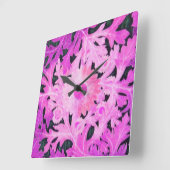 デイジー/マーガレット/MARGHERITA スクエア壁時計 (傾斜)