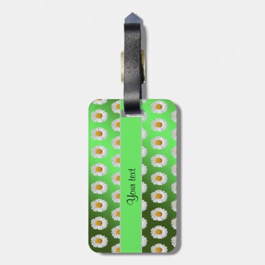 デイジー ラゲッジタグ (裏面縦)