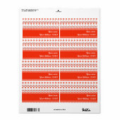 デイジー ラベル (フルシート)