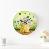 デイジー ラージ壁時計 (ホーム)