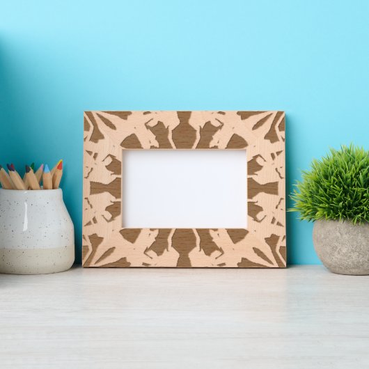 デイジー レーザー彫刻フレーム (正面)