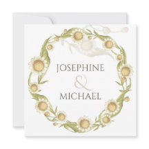 デイジー ワイルドフラワー フォト セーブ・ザ・デート 発表