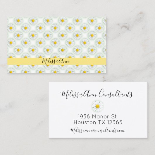 デイジー 予約カード (正面/裏面)