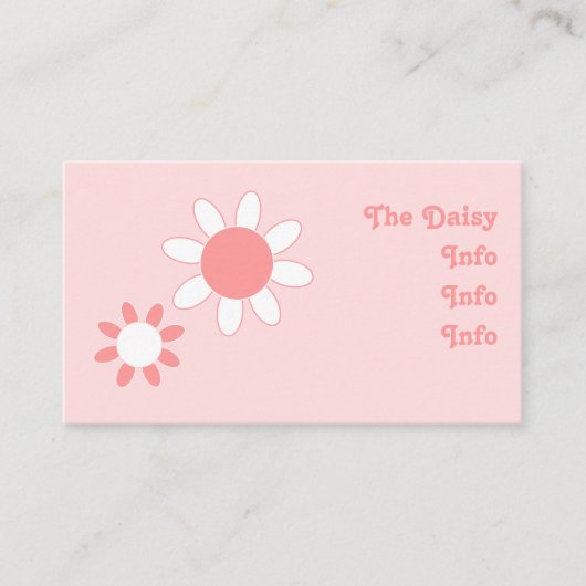 デイジー 名刺 (正面)