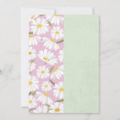 デイジー&恐竜ジョイントボーイガール誕生日 招待状 (裏面)