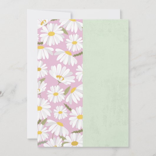 デイジー&恐竜ジョイントボーイガール誕生日 招待状 (裏面)