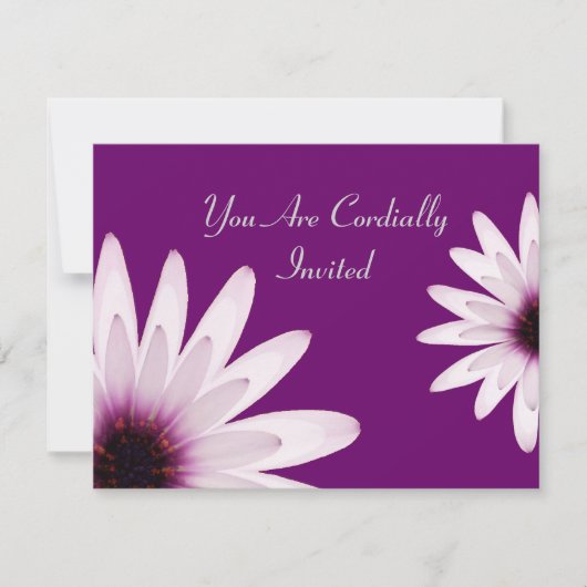 デイジー 招待状 (正面)