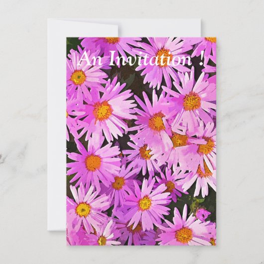 デイジー 招待状 (正面)