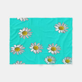 デイジー 描 フリースブランケット (正面(横))