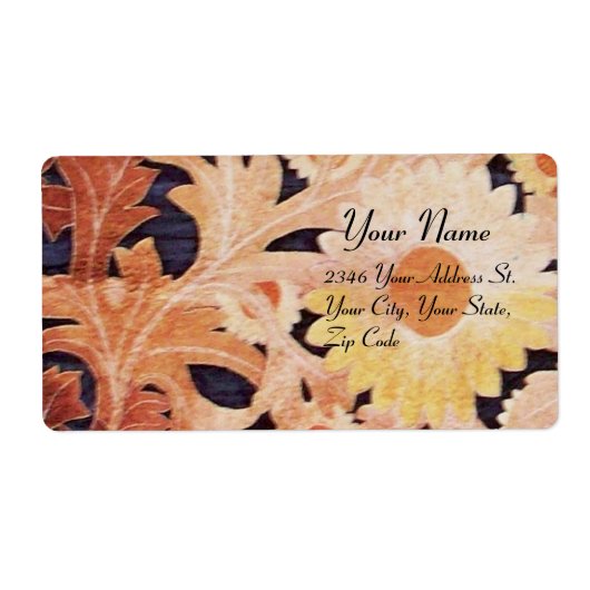 デイジー、白い茶色の黒 ラベル (正面)