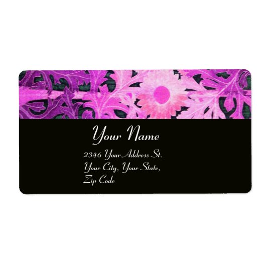 デイジー、紫バイオレットブラック ラベル (正面)