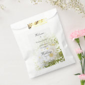 デイジー – 編集可能結婚ブーケ フェイバーバッグ (封をした状態)