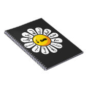 デイジー-花の陽性の断言 ノートブック (右側)