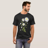 デイジー 花 ガーデニング 庭師 植物 フラワー Tシャツ (正面フル)