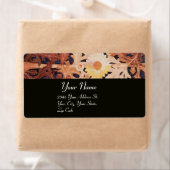 デイジー、茶色の黄色の黒 ラベル (インサイチュ)