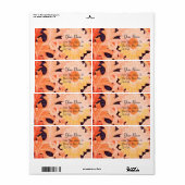 デイジー、赤褐色の黒 ラベル (フルシート)