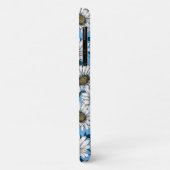 デイジー、青い花の野生の花 Case-Mate iPhoneケース (裏面/左)