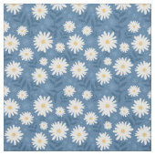 デイジー（青） ファブリック (見本)