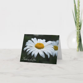デイジー-顔アップ ノートカード