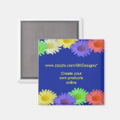 デイジー-3 – カスタマイズ可能な磁石 マグネット (正面/裏面)