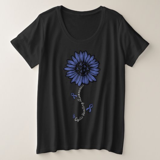 デイジー...CVS プラスサイズTシャツ (デザイン正面)