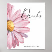 デイジー- Drinks Poster ポスター (正面)